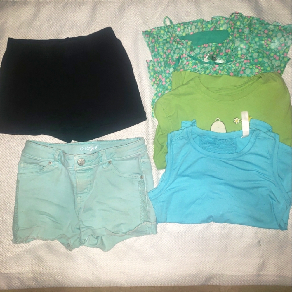 Girls size L 10- 12 summer bundle of 5 items.